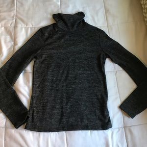 Grey turtleneck long sleeve